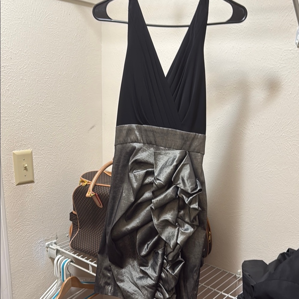 Max & Cleo Black Sheath Cocktail Dress